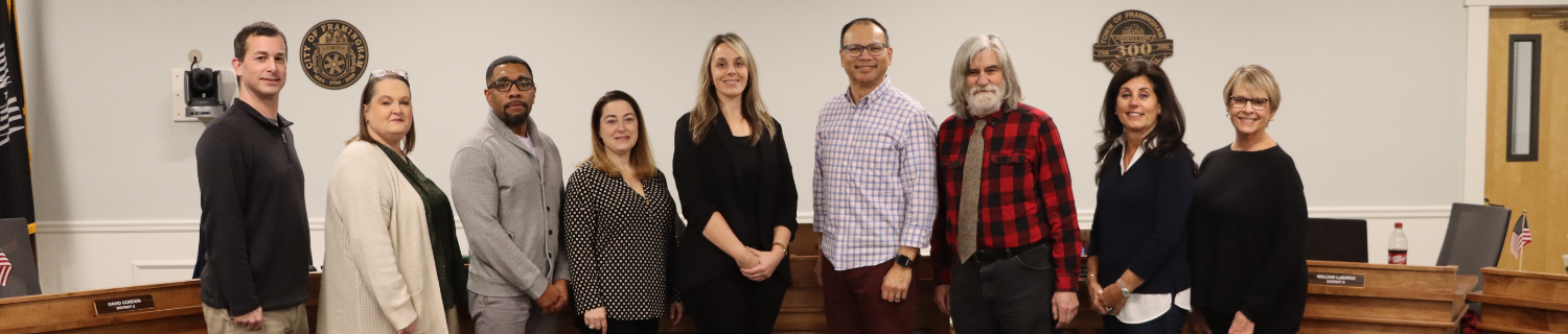 Group photo of the school committee members