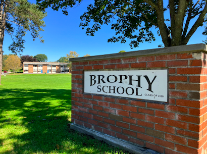  Brophy sign on Pleasant Street