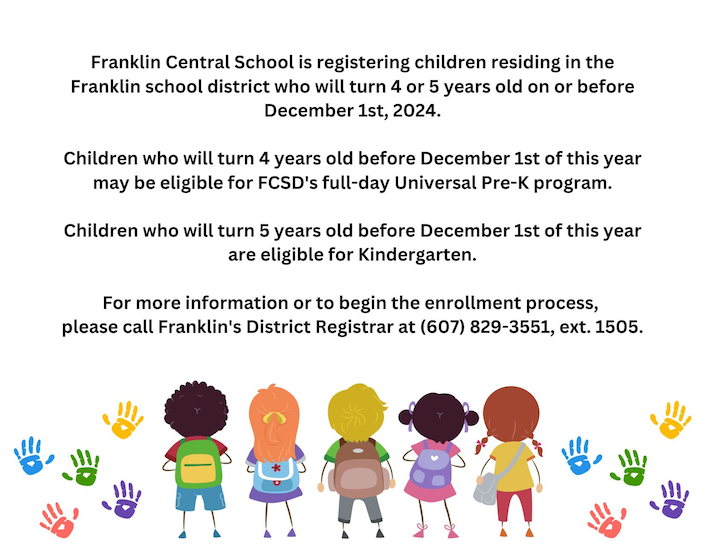 K & PreK Registration Info