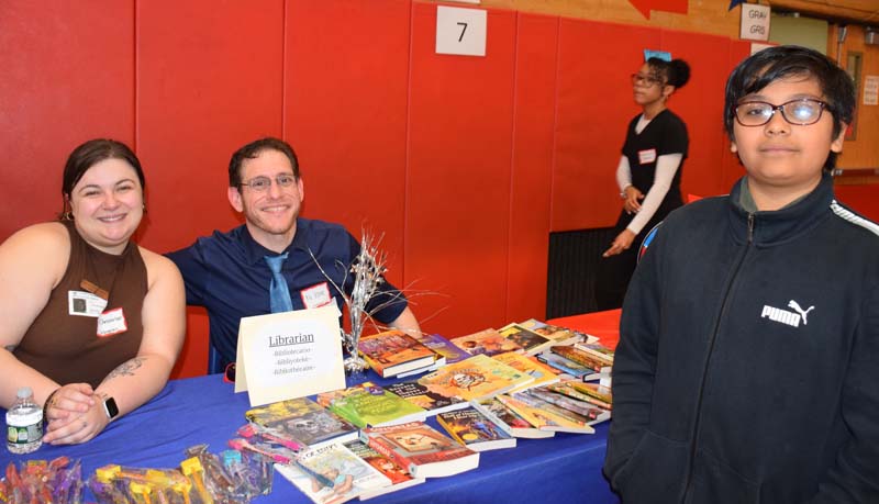 Freeport Public Schools doubled the possibilities as Atkinson and New Visions hosted their annual Career Day events, introducing students to a wide variety of professions.