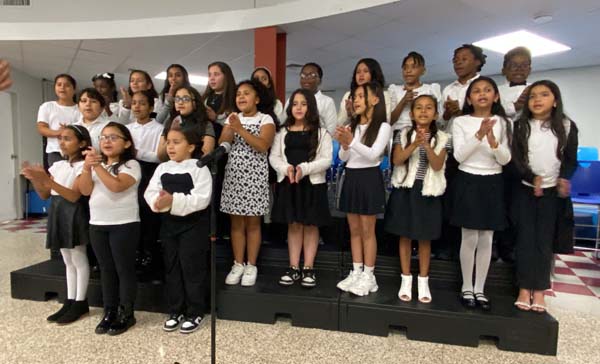 Students during meeting