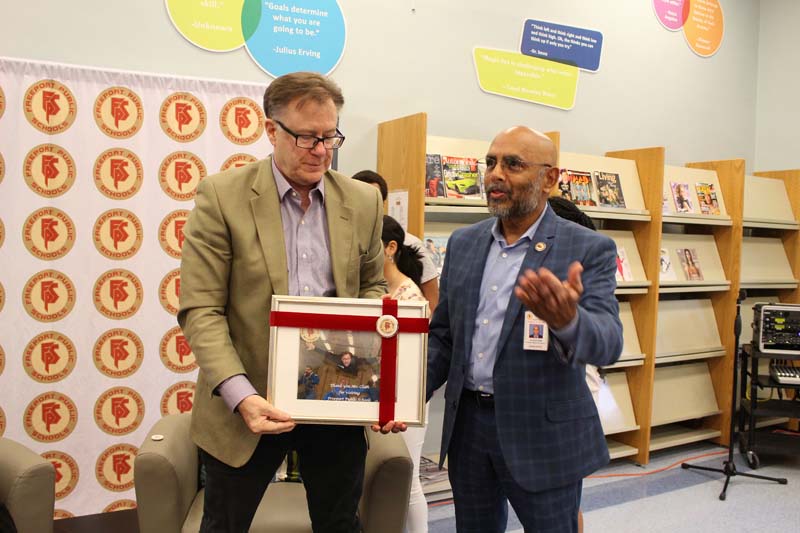 Teacher Award Recived