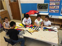 Columbus Learns About Art Elements