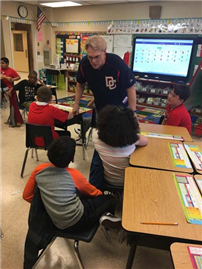 AUTHOR VISITS GIBLYN.4