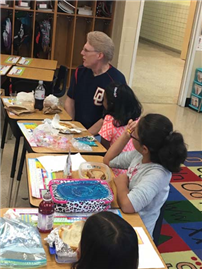 AUTHOR VISITS GIBLYN.5