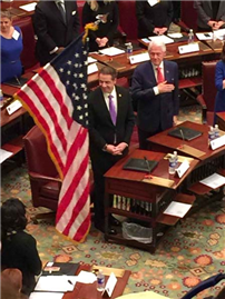 Chorale Performs National Anthem 5
