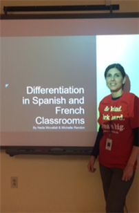 Teacher Presents at World Conference 2