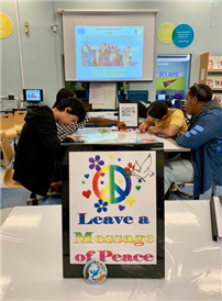 Shares Messages of Peace 2