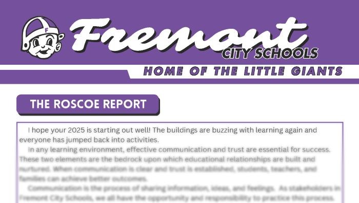 District Newsletter front page