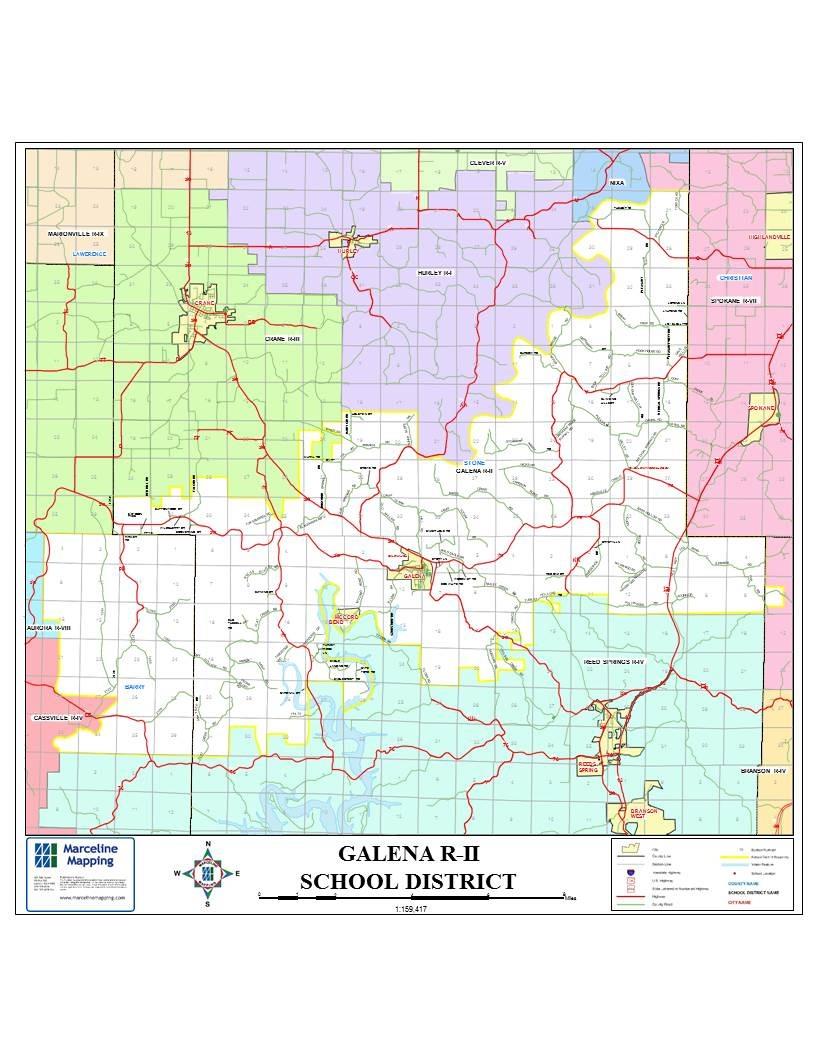 Galena School District Map