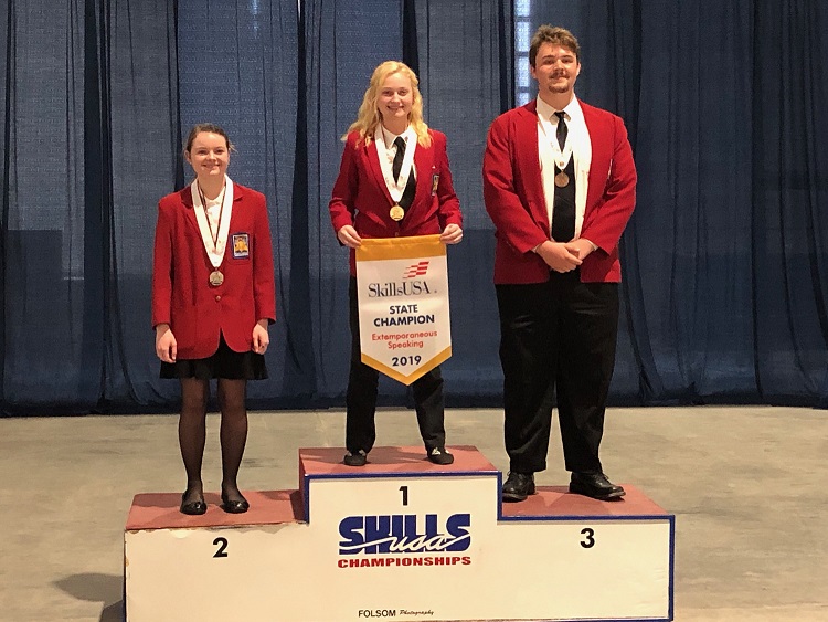 This is the image for the news article titled Julia Holbrook Heads to Nationals for SkillsUSA