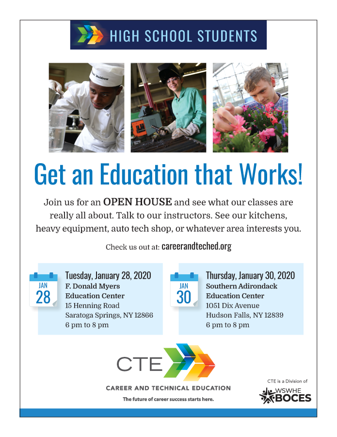 Career and Technical Education Open Houses