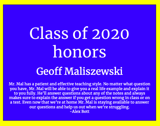 Geoff Maliszewski June 5