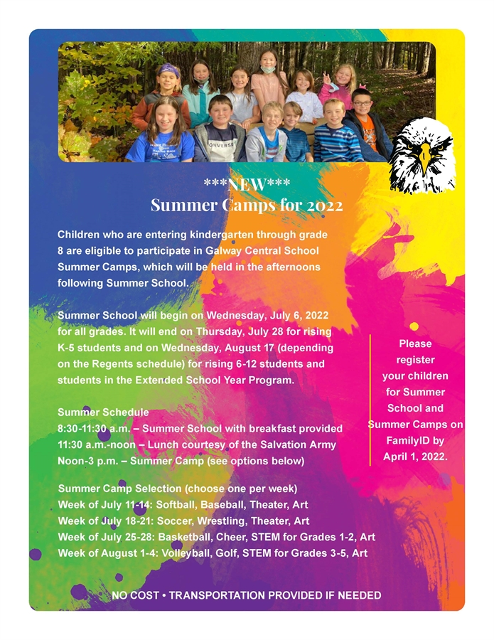 Summer Camp Flier