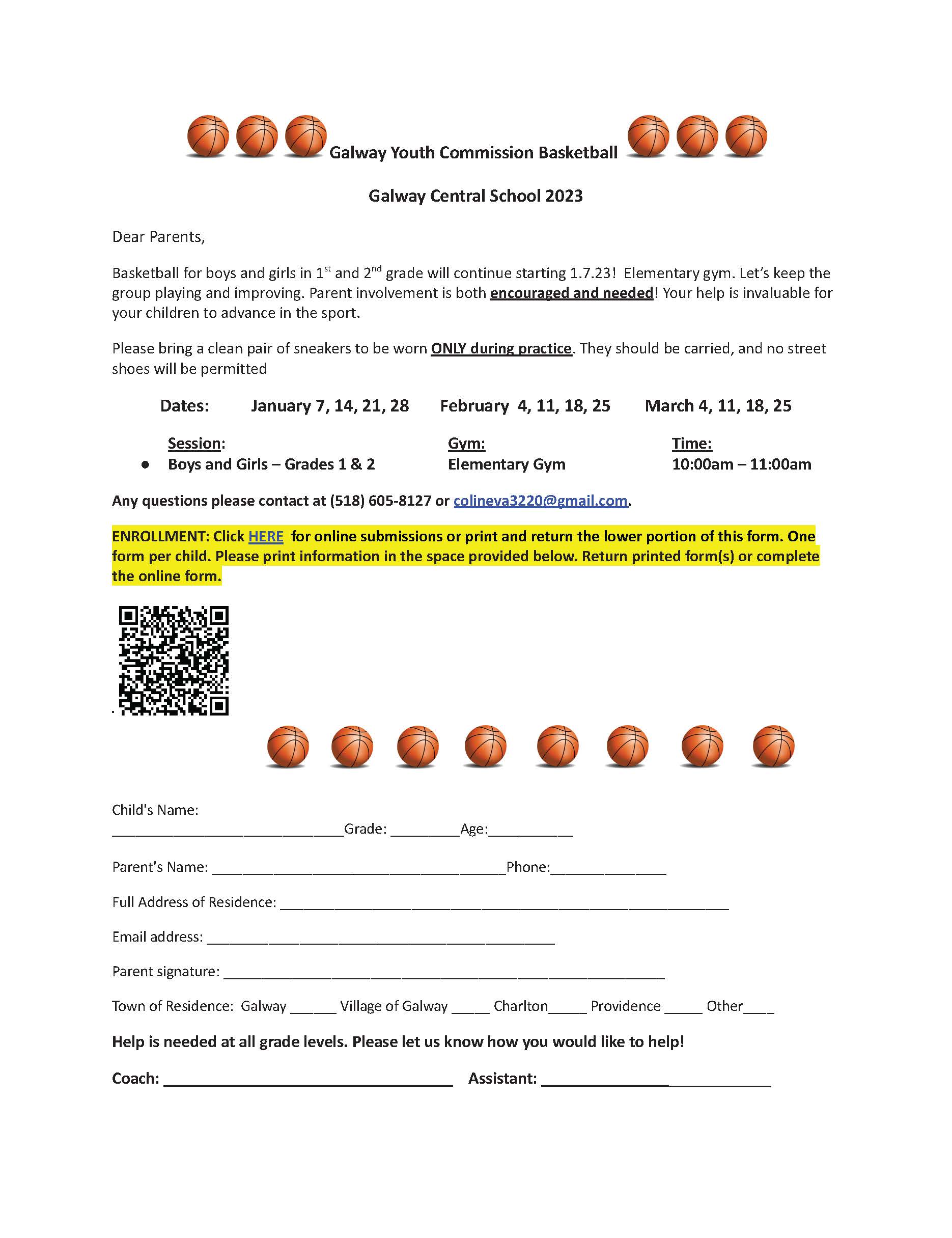 Youth Commission Basketball