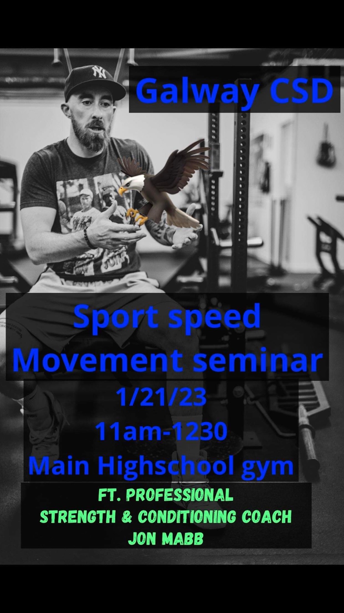 This is the image for the news article titled Sport, Speed, Movement Seminar