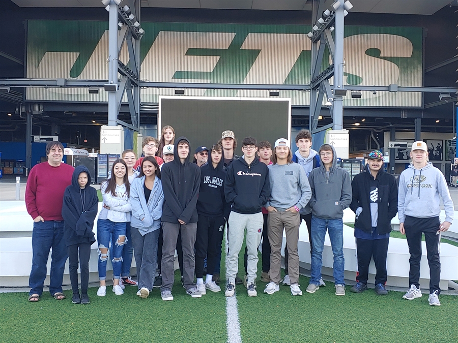 Mrs. Sitts class at Met Life Stadium