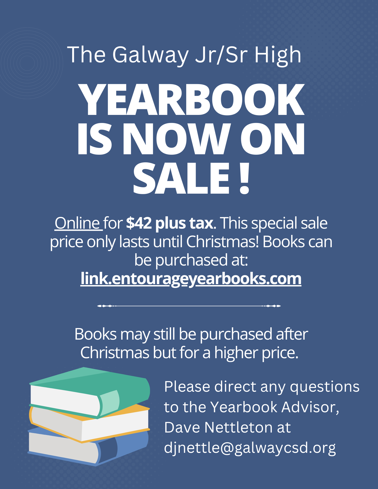 HS Yearbook on Sale