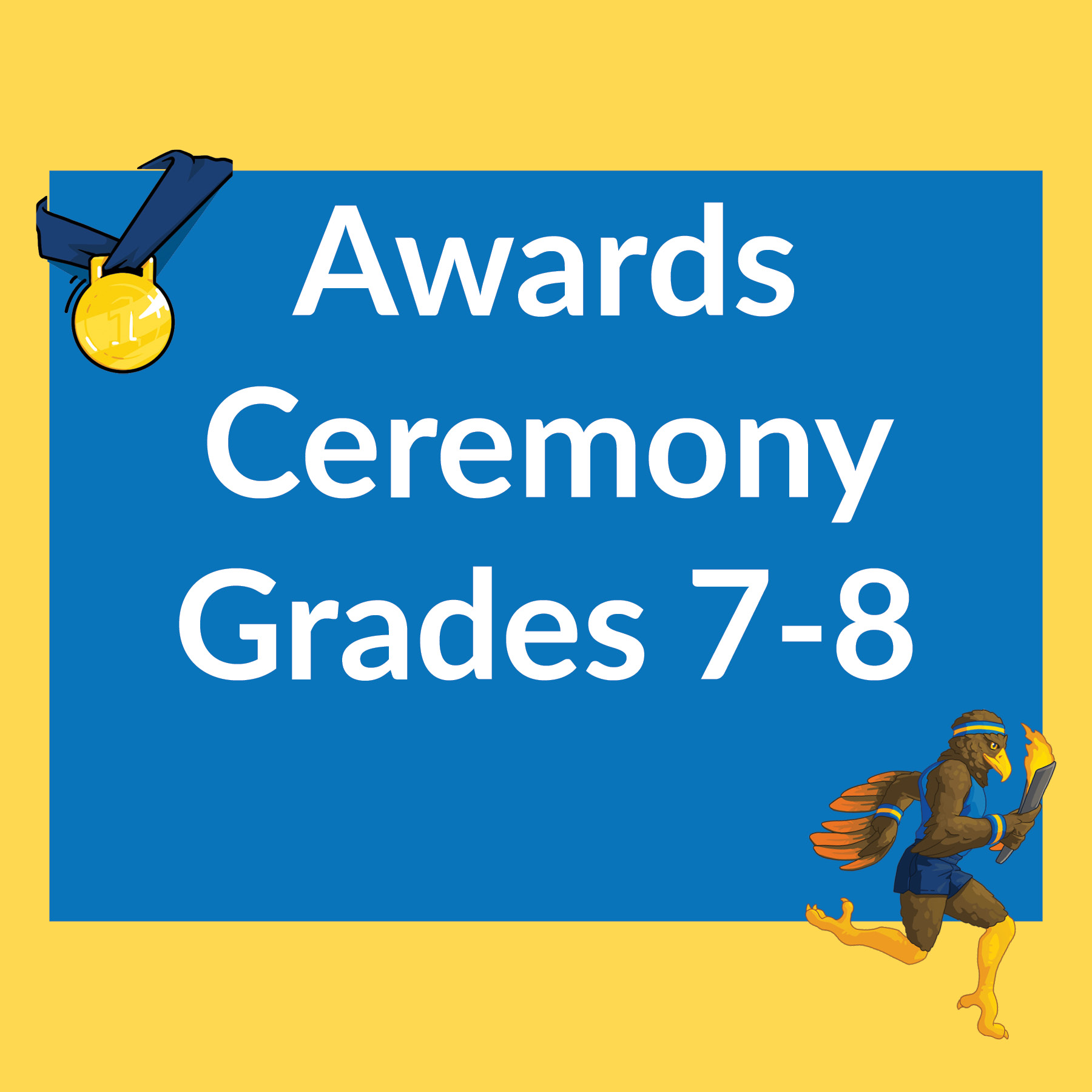 This is the image for the news article titled Links for Grades 7 and 8 Awards Ceremonies