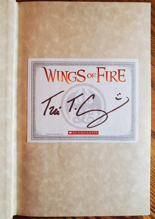 Wings of Fire autographed