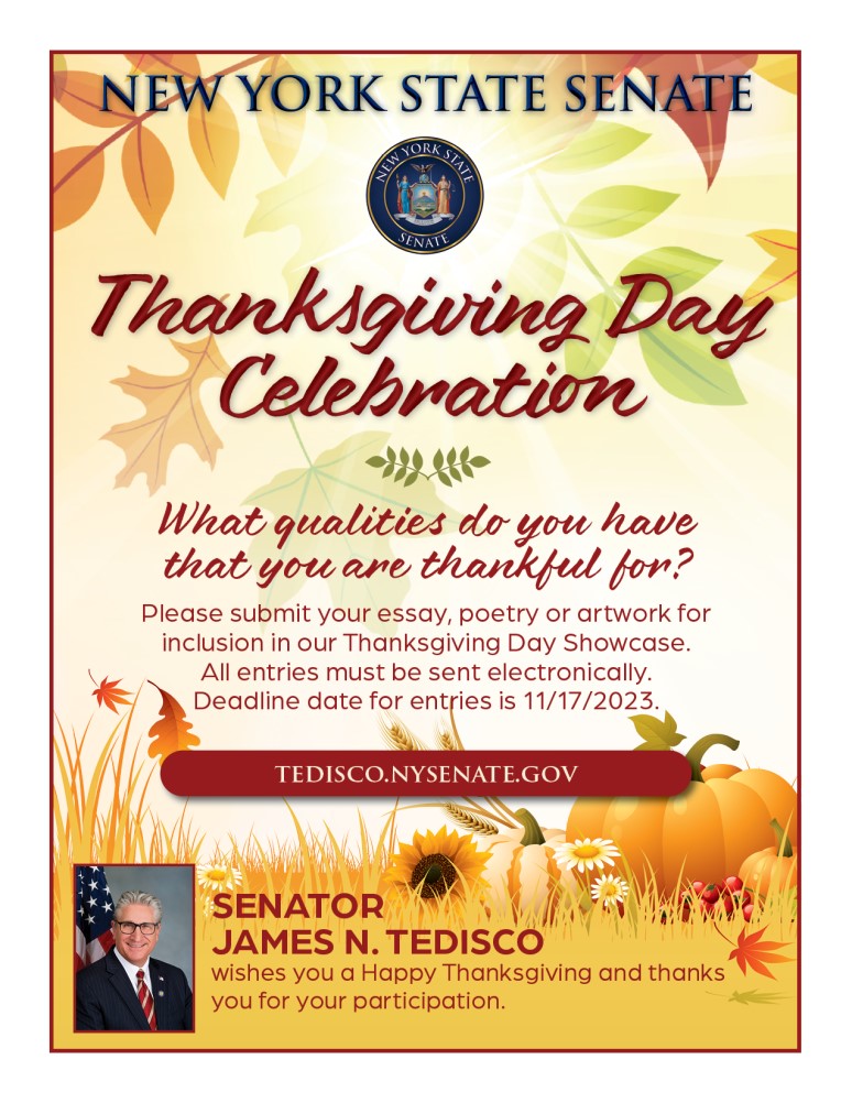 Tedisco Thanksgiving Day Celebration