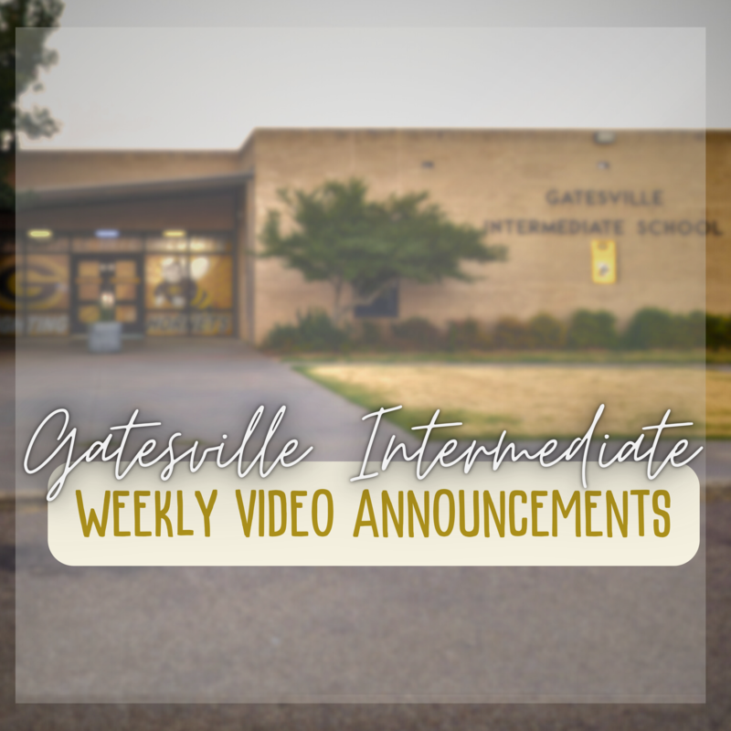 Weekly Video Announcement Featured Photo