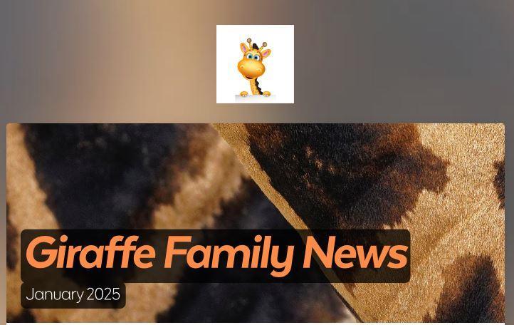Giraffe Family News