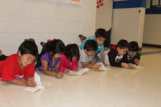 Children Working Hard