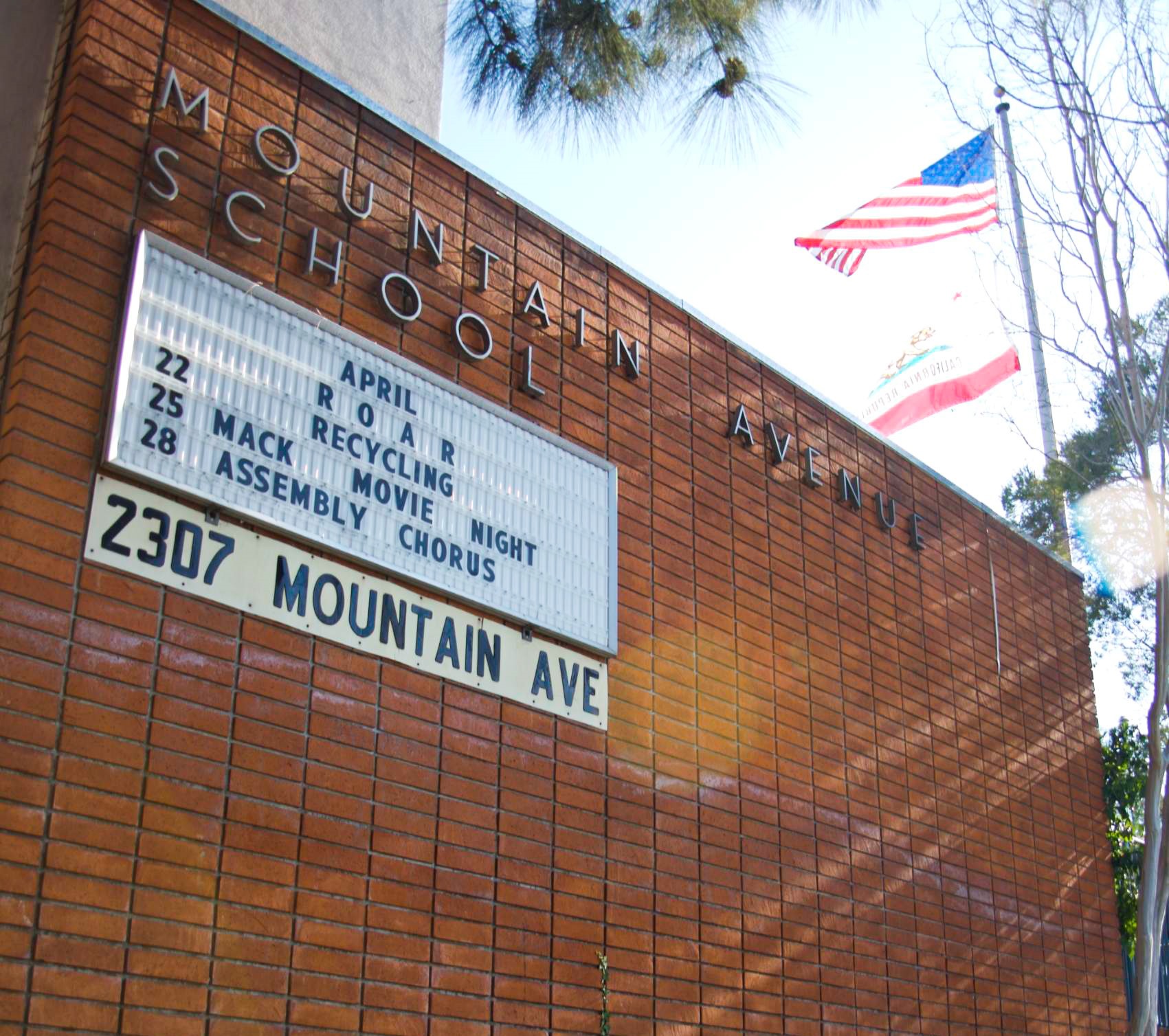 Mountain Avenue School Pic 