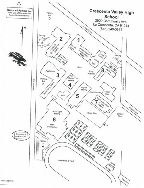 CVHS Campus Map 