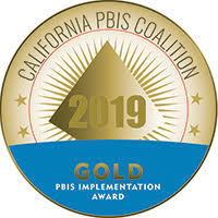 California PBIS Gold Award 