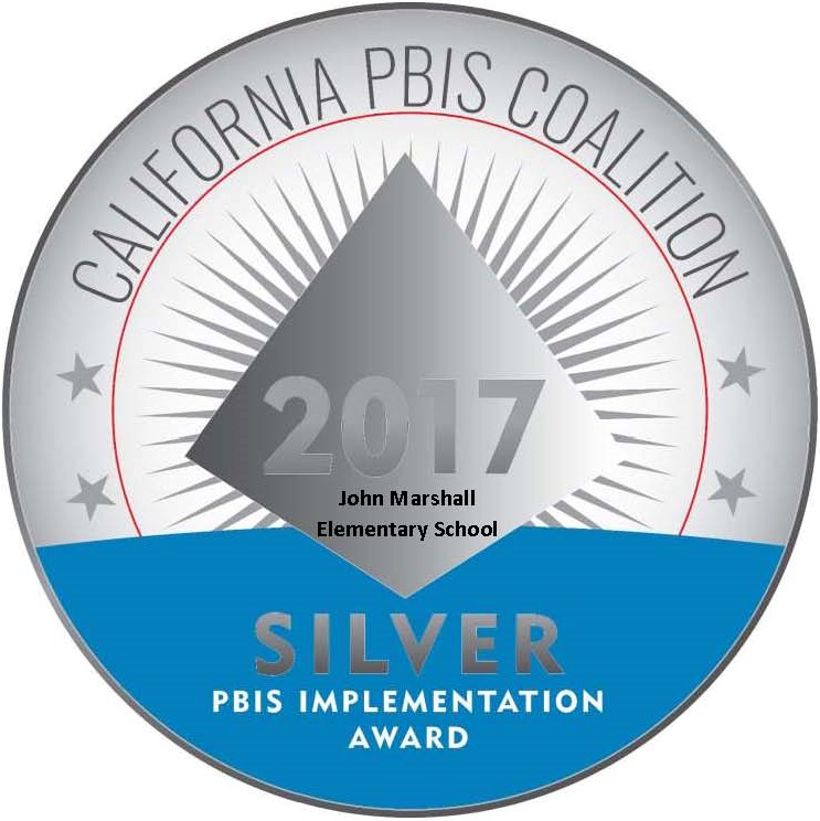 California PBIS Coalition Silver Award 