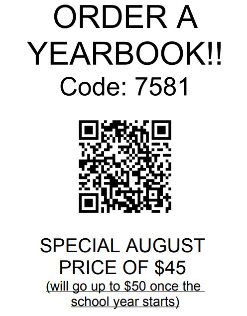  Yearbook Orders