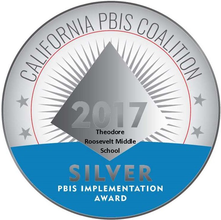 California PBIS Coalition Silver Medal Award 