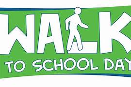 October 4th is Walk to School Day! 