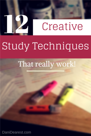 12 Creative Study Techniques 