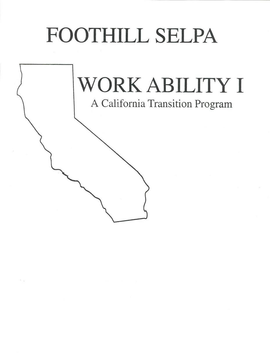 WorkAbility I A California Transition Program Logo