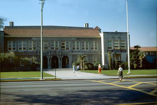 1959 Front of School 