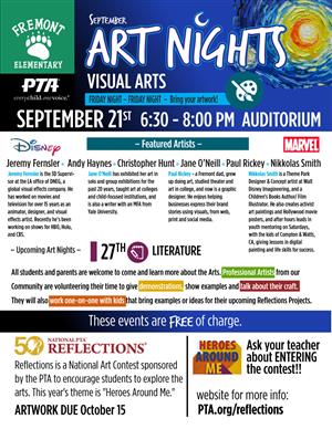 Art Nights 9-21 