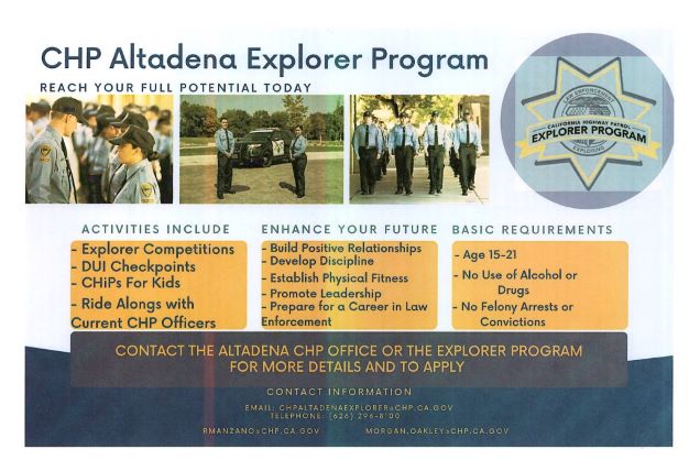  CHP Altadena Explorer Program