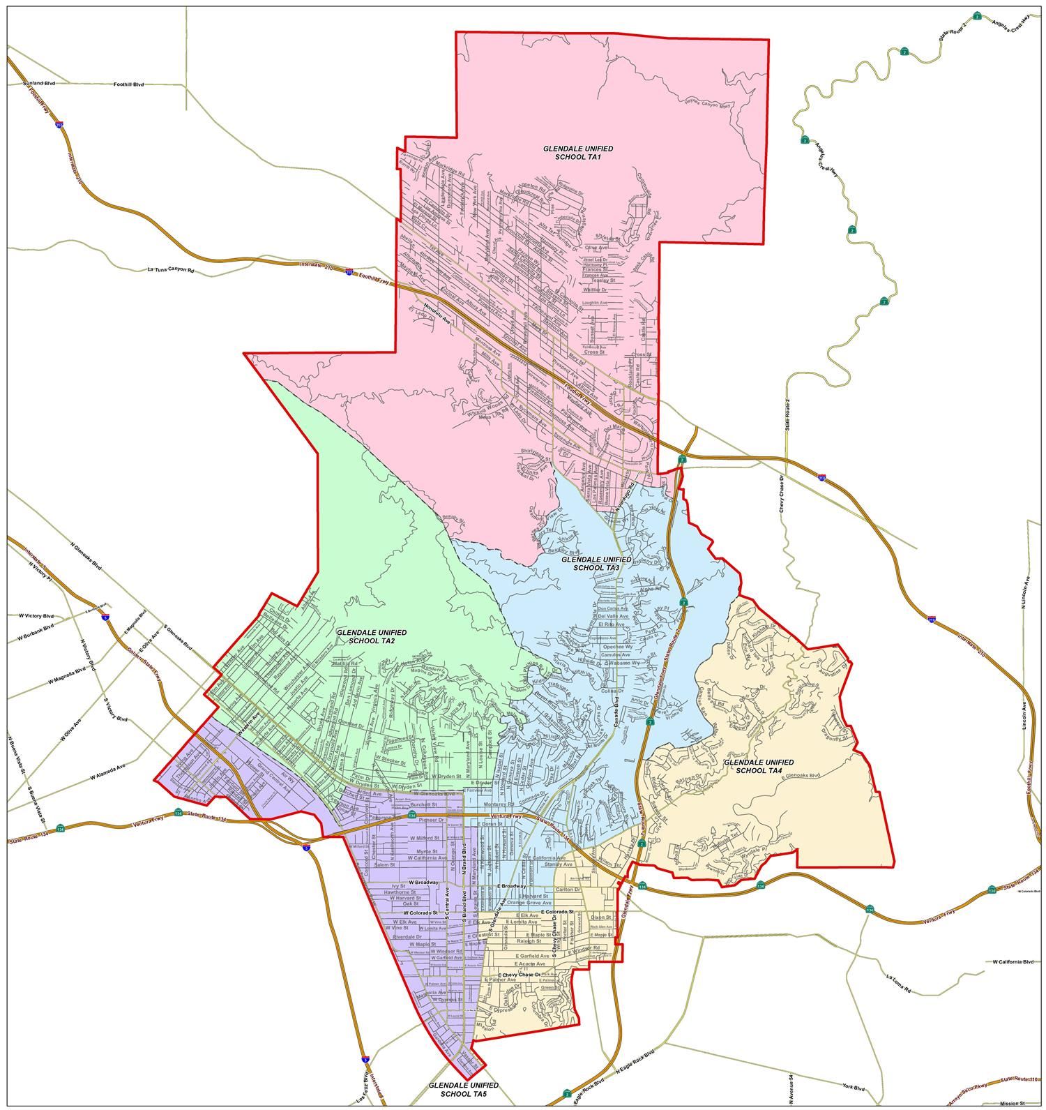 Trustee Area Map. Click to view PDF.