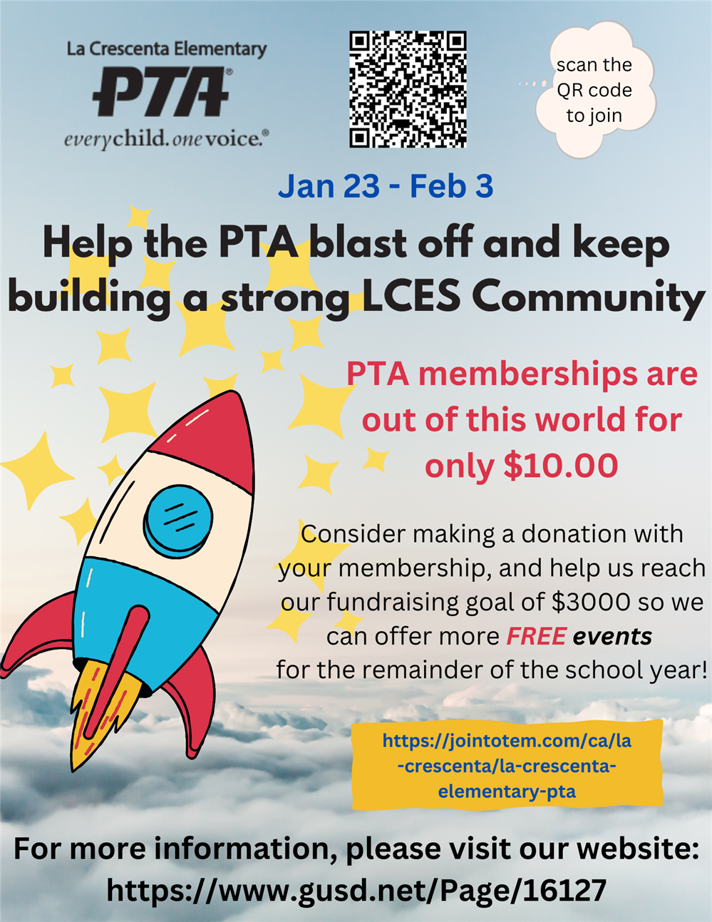 PTA Membership Drive