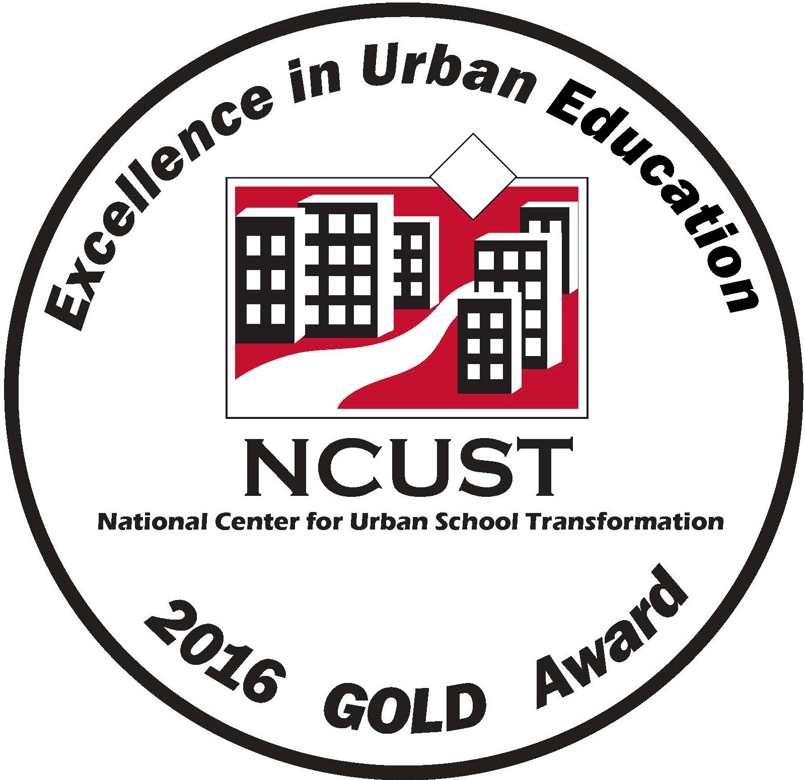 NCUST 2016 Gold Seal Award 