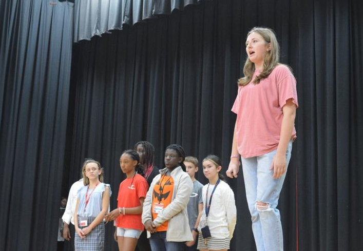 The Hurricane Players at Glynn Middle School put on their first show since 2019.