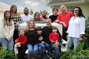 Mrs. Reynolds and her family.