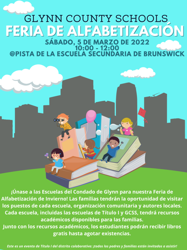 Winter Literacy Fair Flyer (Spanish)