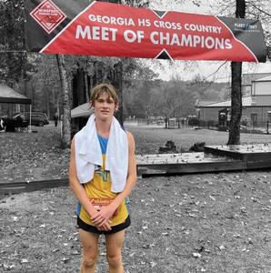 Glynn Academy\'s Jackson Hunter placed 18th overall in the Meet of Champions cross-country competition.
