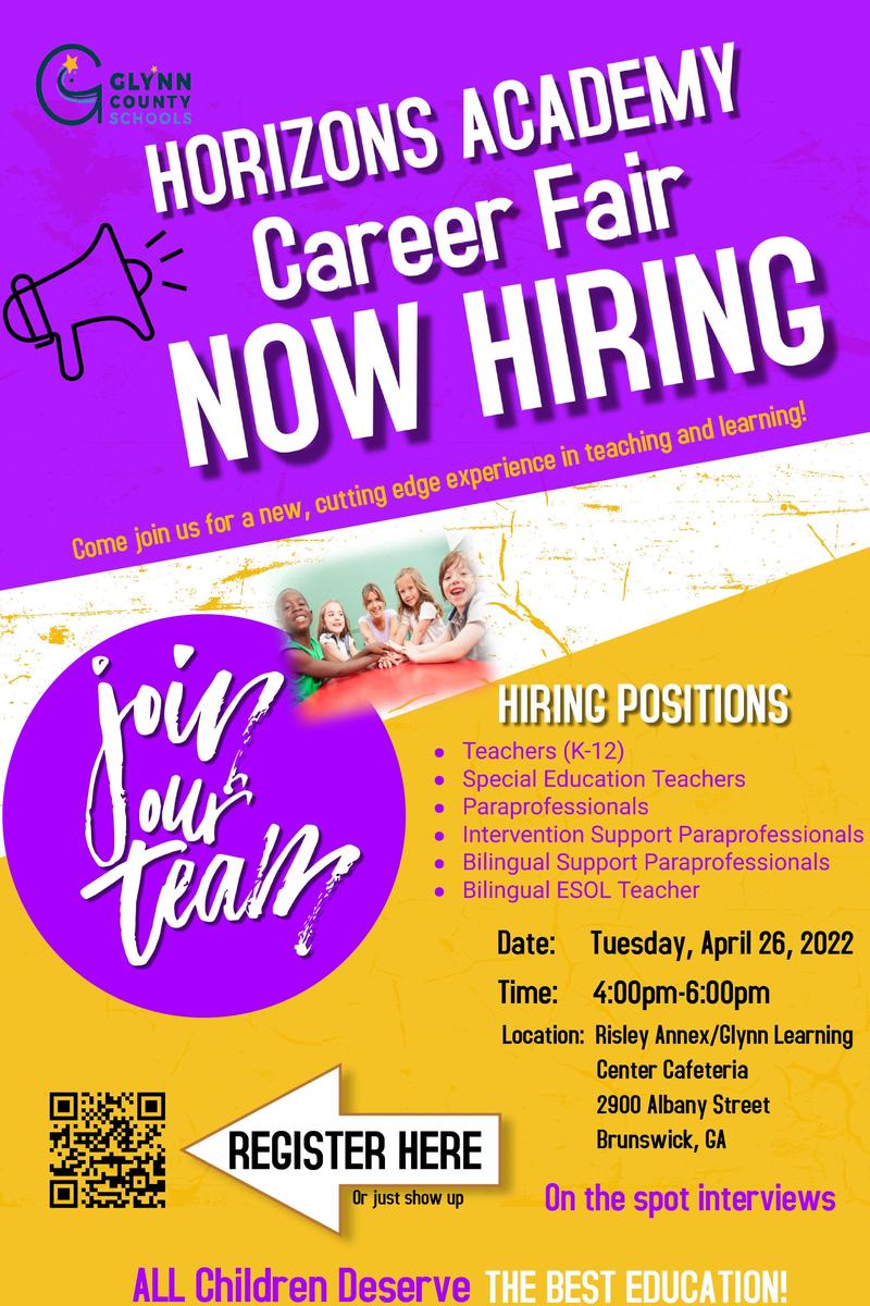 Horizons Career Academy Flyer