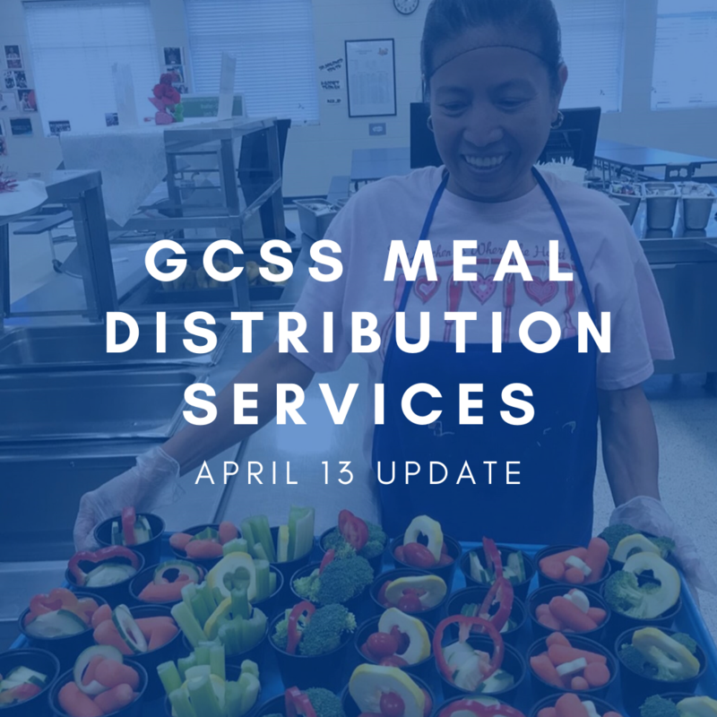 GCSS Meal Distribution Graphic