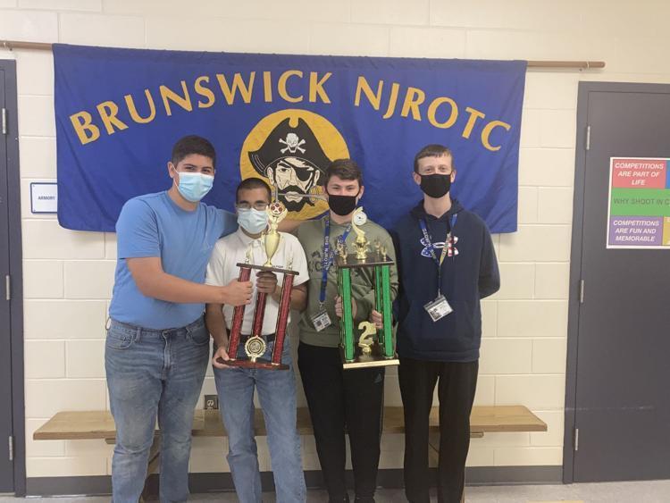 The Brunswick High School NJROTC Drone Team won third place at the Area-12 Drone Championship in McDonough.